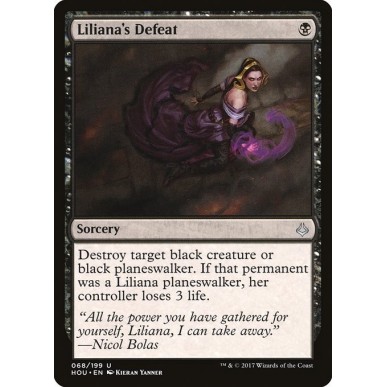 Sconfitta di Liliana