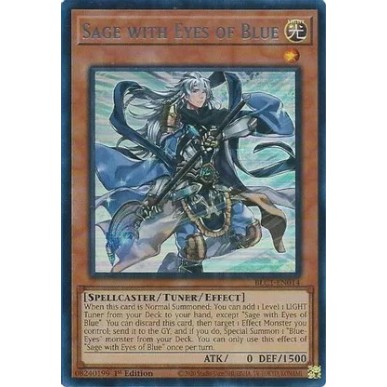 Sage with Eyes of Blue (V.2 - Silver...