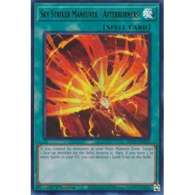 Sky Striker Maneuver - Afterburners!...