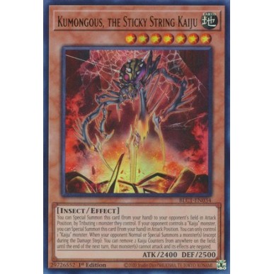 Kumongous, the Sticky String Kaiju...
