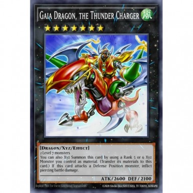 Gaia Dragon, the Thunder Charger