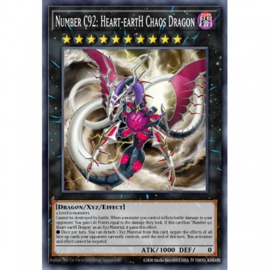 Numero C92: Drago del Chaos Heart-eartH