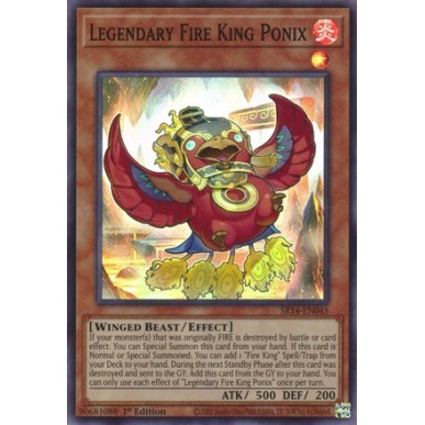 Legendary Fire King Ponix
