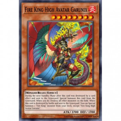 Fire King High Avatar Garunix
