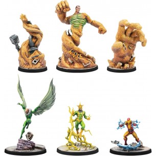 Marvel Crisis Protocol - Electro & Sandman & Shocker & Vulture Character Pack (ENG) 2