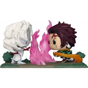 Funko Pop Moment 1034 - Tanjiro vs Rui - Demon Slayer (Oversized) 2