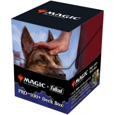 Pro 100+ Deck Box - Dogmeat, Ever Loyal - Fallout - Ultra Pro