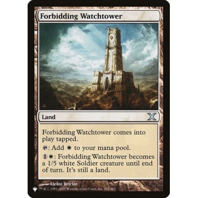 Forbidding Watchtower