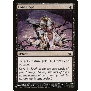 Lose Hope