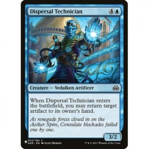 Dispersal Technician