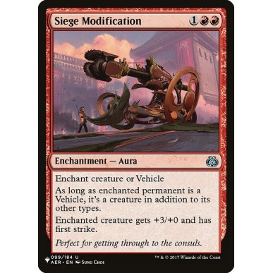 Siege Modification