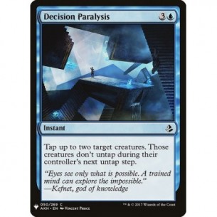 Decision Paralysis