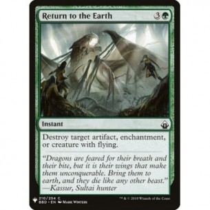 Return to the Earth
