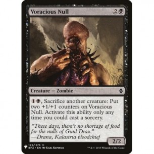 Voracious Null