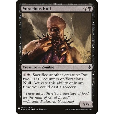 Voracious Null