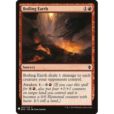 Boiling Earth