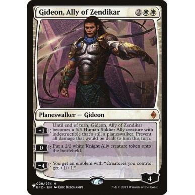 Gideon, Ally of Zendikar