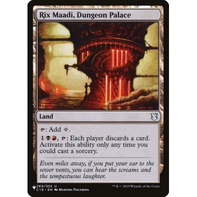 Rix Maadi, Dungeon Palace