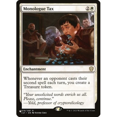 Monologue Tax