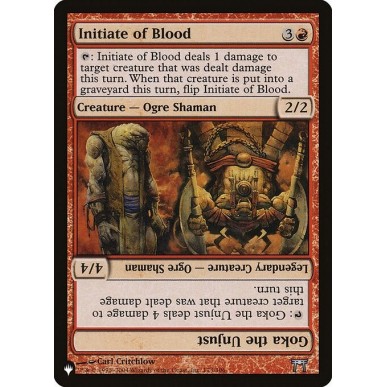 Initiate of Blood // Goka the Unjust