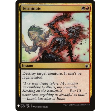 Terminate