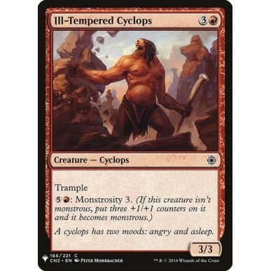 Ill-Tempered Cyclops