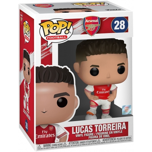 Funko Pop Football 28 - Lucas Torreira - Arsenal POP!