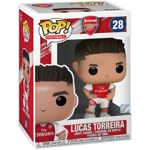 Funko Pop Football 28 - Lucas Torreira - Arsenal POP!