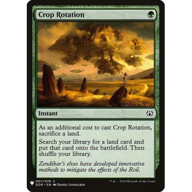 Crop Rotation