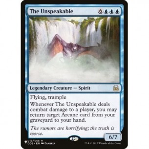 The Unspeakable