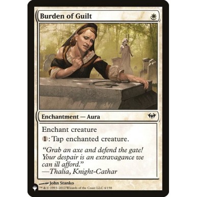 Burden of Guilt