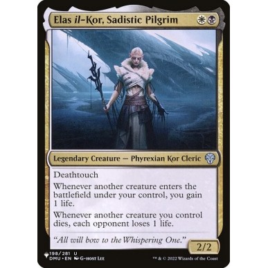 Elas il-Kor, Sadistic Pilgrim