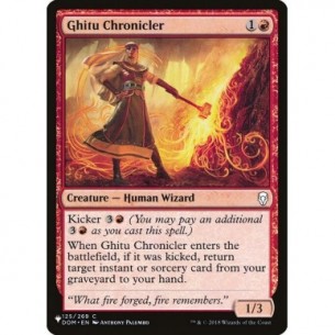 Ghitu Chronicler