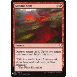 Seismic Shift