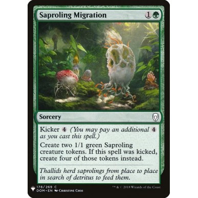 Saproling Migration