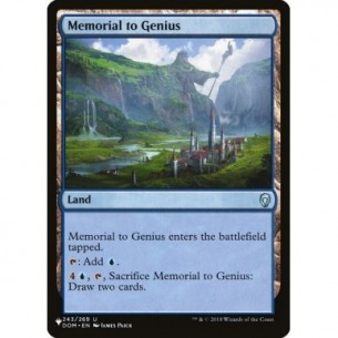 Memorial to Genius