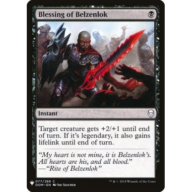Blessing of Belzenlok