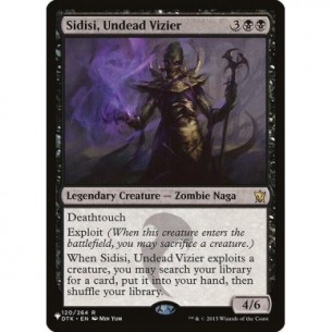 Sidisi, Undead Vizier
