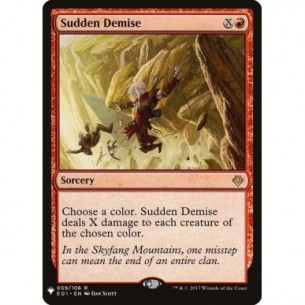 Sudden Demise
