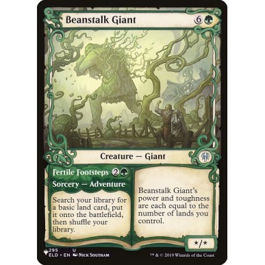 Beanstalk Giant // Fertile Footsteps