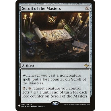 Scroll of the Masters