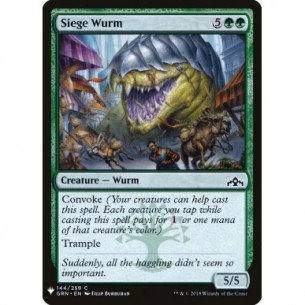 Siege Wurm
