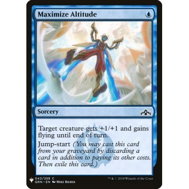 Maximize Altitude