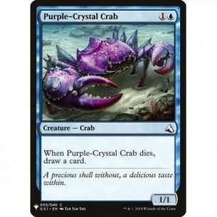 Purple-Crystal Crab