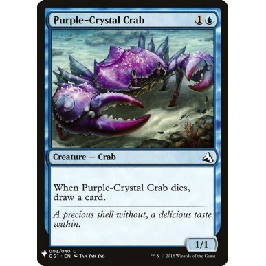 Purple-Crystal Crab