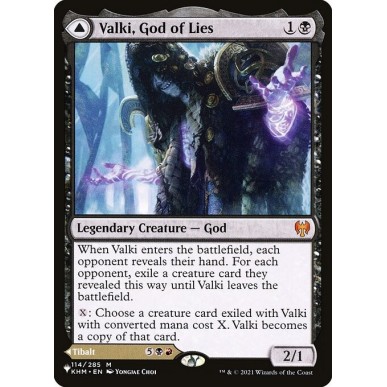 Valki, God of Lies // Tibalt, Cosmic...