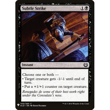 Subtle Strike