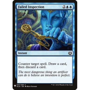 Failed Inspection