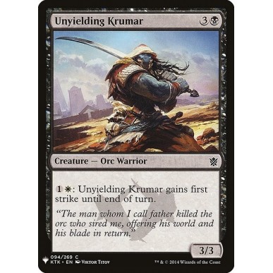 Unyielding Krumar