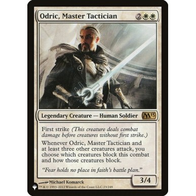Odric, Master Tactician
